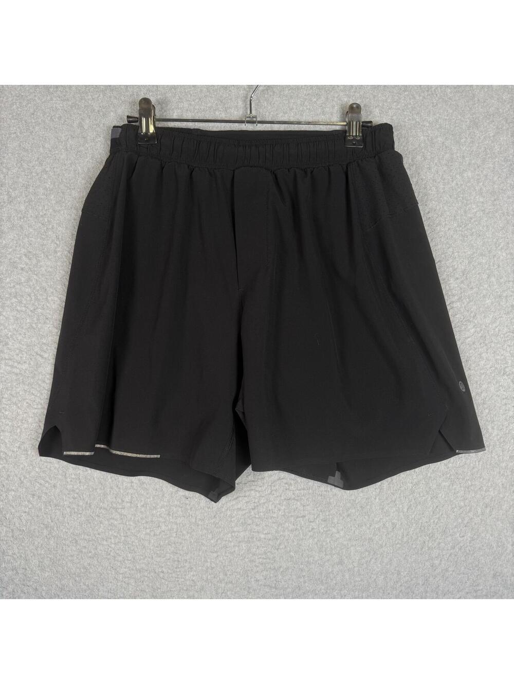lululemon Athletica Men's Size 27 Black Athletic Shorts Athleisure